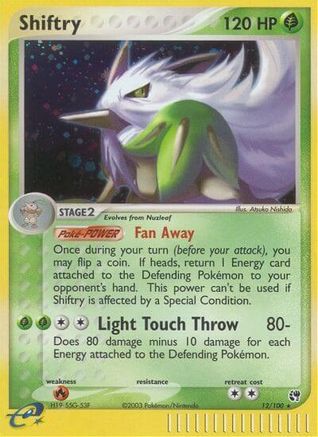 [PKM] Shiftry (12/100) [EX: Sandstorm]