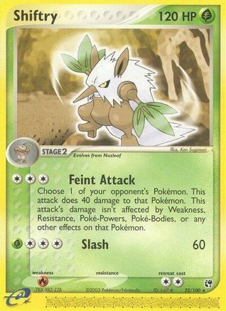 [PKM] Shiftry (22/100) [EX: Sandstorm]