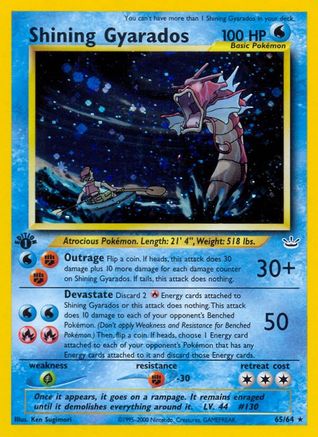 [PKM-R] Shining Gyarados (65/64) [Neo Revelation Unlimited]