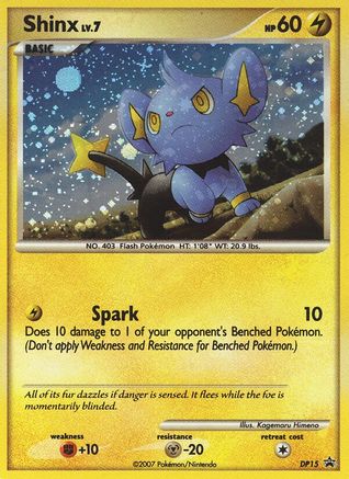 [PKM-R] Shinx (DP15) [Diamond & Pearl: Black Star Promos]