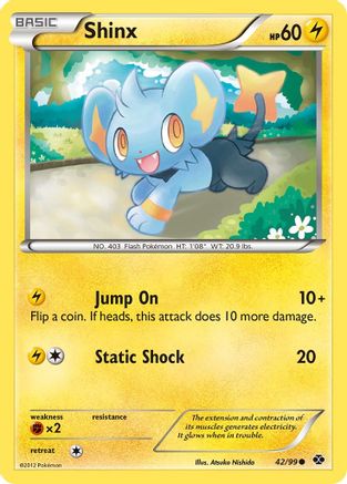 [PKM-C] Shinx (42/99) [Black & White: Next Destinies]