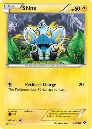 [PKM] Shinx (43/99) [Black & White: Next Destinies]