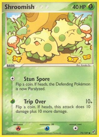 [PKM-C] Shroomish (72/107) (Stamped) [EX: Deoxys]