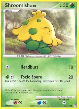 [PKM] Shroomish (108/132) [Diamond & Pearl: Secret Wonders]