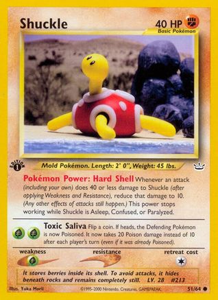 [PKM] Shuckle (51/64) [Neo Revelation 1st Edition]