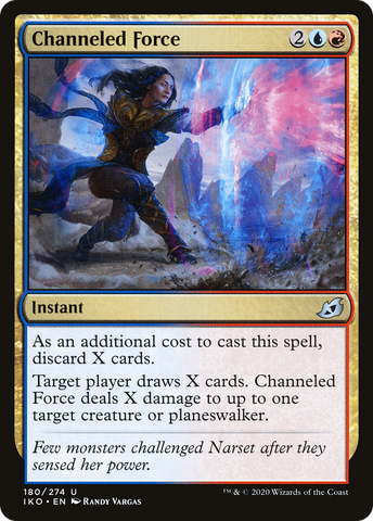 {C} Channeled Force [Ikoria: Lair of Behemoths][IKO 180]
