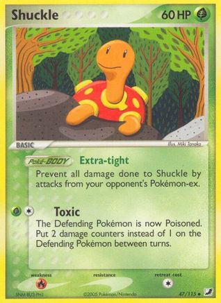 [PKM] Shuckle (47/115) [EX: Unseen Forces]