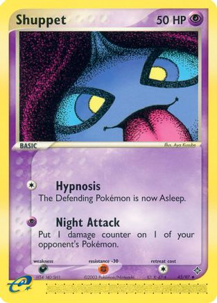 [PKM] Shuppet (43/97) [EX: Dragon]
