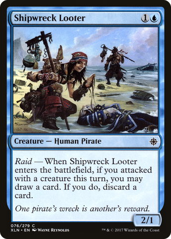 {C} Shipwreck Looter [Ixalan][XLN 076]