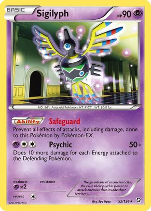 [PKM] Sigilyph (52/124) [Black & White: Dragons Exalted]