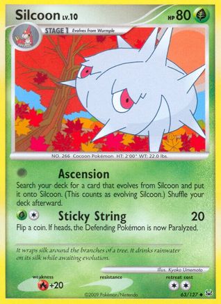 [PKM] Silcoon (63/127) [Platinum: Base Set]