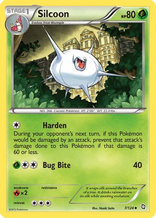 [PKM] Silcoon (7/124) [Black & White: Dragons Exalted]