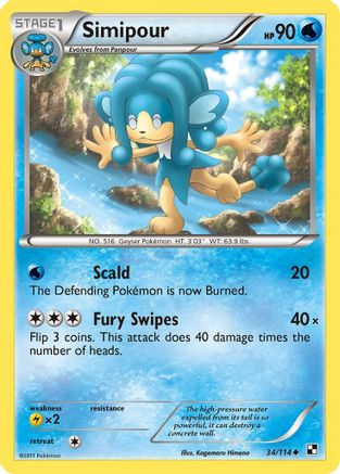 [PKM] Simipour (34/114) [Black & White: Base Set]