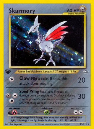 [PKM] Skarmory (13/111) [Neo Genesis Unlimited]