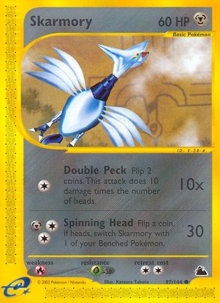 [PKM] Skarmory (97/144) [Skyridge]