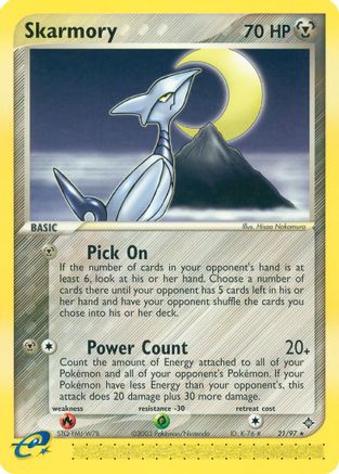 [PKM-R] Skarmory (21/97) [EX: Dragon]