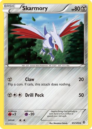 [PKM] Skarmory (95/149) [Black & White: Boundaries Crossed]