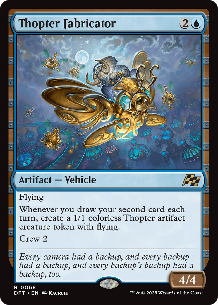 {@R} Thopter Fabricator [Aetherdrift][DFT 068]