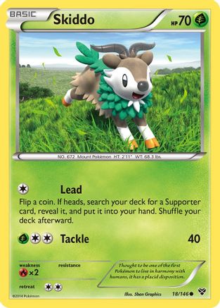 [PKM] Skiddo (18/146) [XY: Base Set]