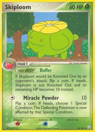 [PKM] Skiploom (49/109) (Stamped) [EX: Team Rocket Returns]