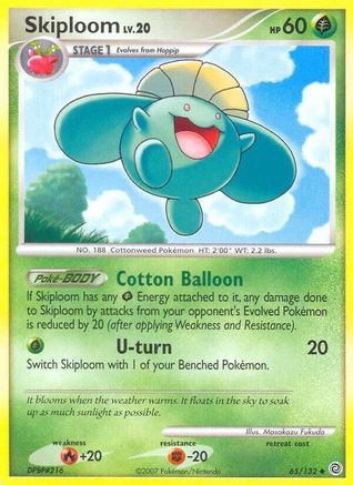 [PKM] Skiploom (65/132) [Diamond & Pearl: Secret Wonders]