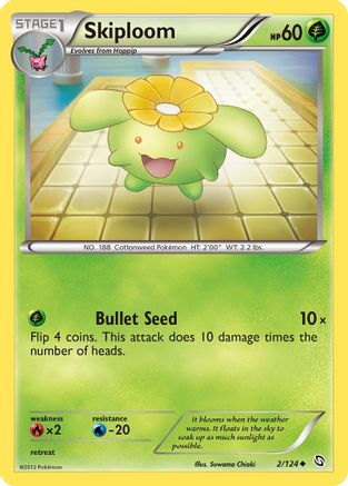 [PKM] Skiploom (2/124) [Black & White: Dragons Exalted]