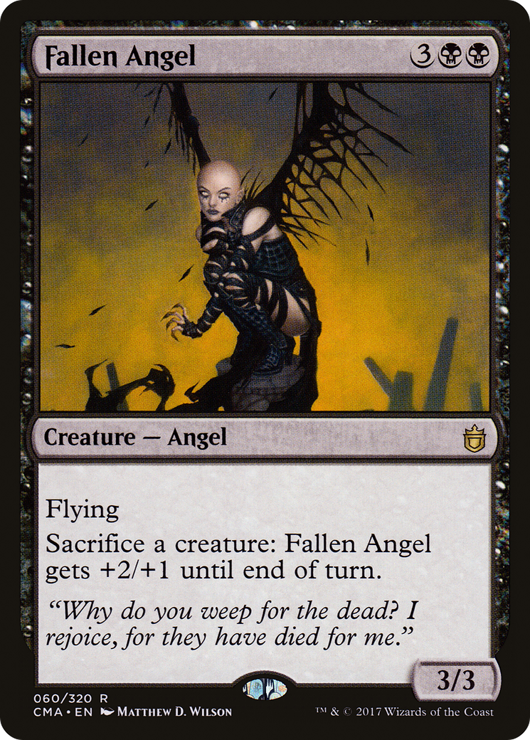 {R} Fallen Angel [Commander Anthology][CMA 060]