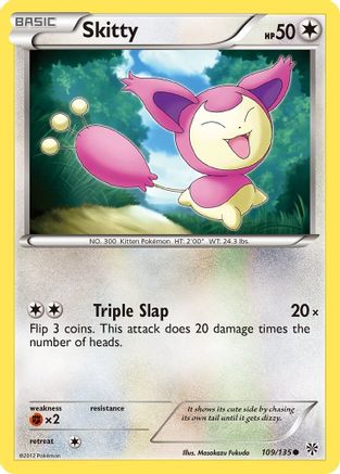 [PKM] Skitty (109/135) [Black & White: Plasma Storm]