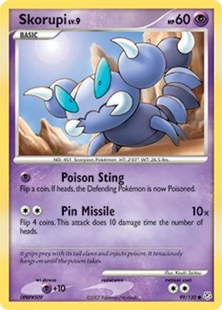 [PKM] Skorupi (99/130) [Diamond & Pearl: Base Set]