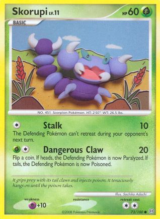 [PKM] Skorupi (73/100) [Diamond & Pearl: Stormfront]
