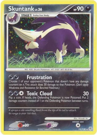 [PKM-R] Skuntank (15/130) [Diamond & Pearl: Base Set]