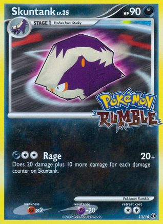 [PKM] Skuntank (13/16) [PokÃƒÂ©mon Rumble]