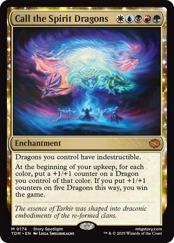 {@R} Call the Spirit Dragons [Tarkir: Dragonstorm][TDM 174]