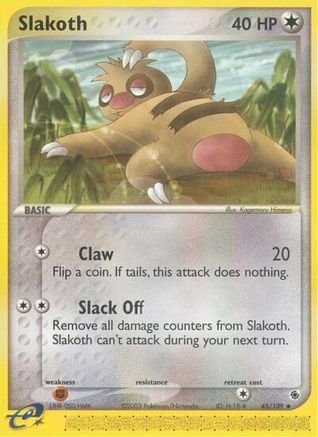 [PKM] Slakoth (45/109) [EX: Ruby & Sapphire]