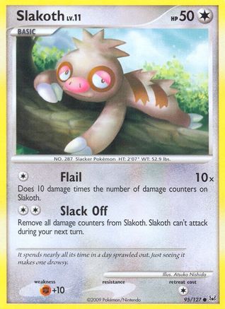 [PKM] Slakoth (95/127) [Platinum: Base Set]