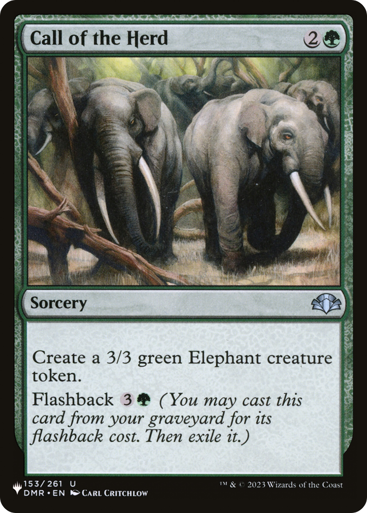 Call of the Herd [LIST 153/261]