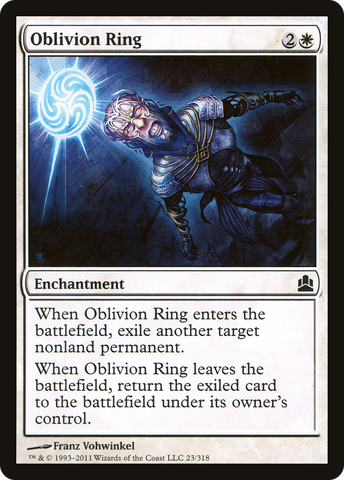 {C} Oblivion Ring [Commander 2011][CMD 023]
