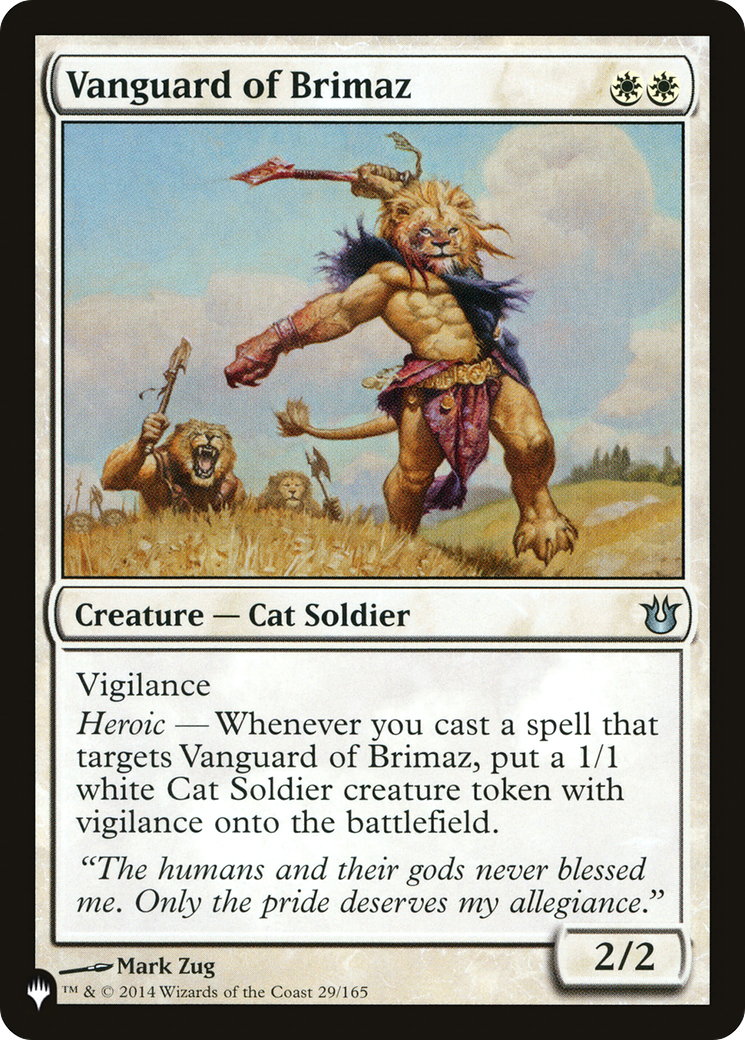 Vanguard of Brimaz [LIST BNG-29]