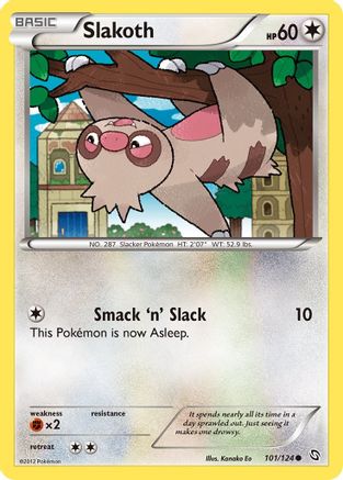 [PKM-C] Slakoth (101/124) [Black & White: Dragons Exalted]