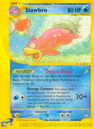 [PKM] Slowbro (33/147) [Aquapolis]