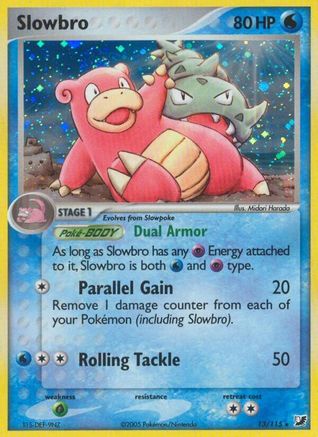 [PKM] Slowbro (13/115) (Stamped) [EX: Unseen Forces]