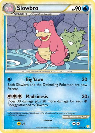 [PKM-C] Slowbro (52/123) [HeartGold & SoulSilver: Base Set]