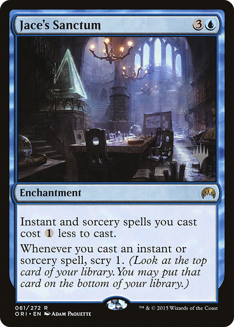 {R} Jace's Sanctum (Promo Pack) [Magic Origins Promos][PP ORI 061]