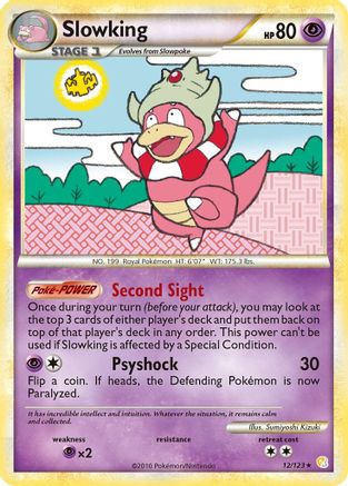 [PKM-R] Slowking (12/123) [HeartGold & SoulSilver: Base Set]