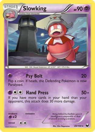[PKM-R] Slowking (49/108) [Black & White: Dark Explorers]