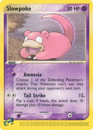 [PKM] Slowpoke (45/95) [EX: Team Magma vs Team Aqua]