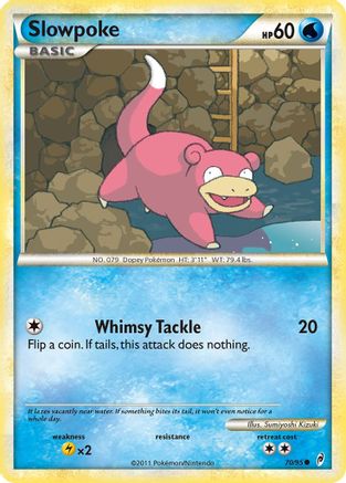 [PKM] Slowpoke (70/95) [HeartGold & SoulSilver: Call of Legends]