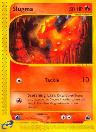 [PKM] Slugma (98/144) [Skyridge]