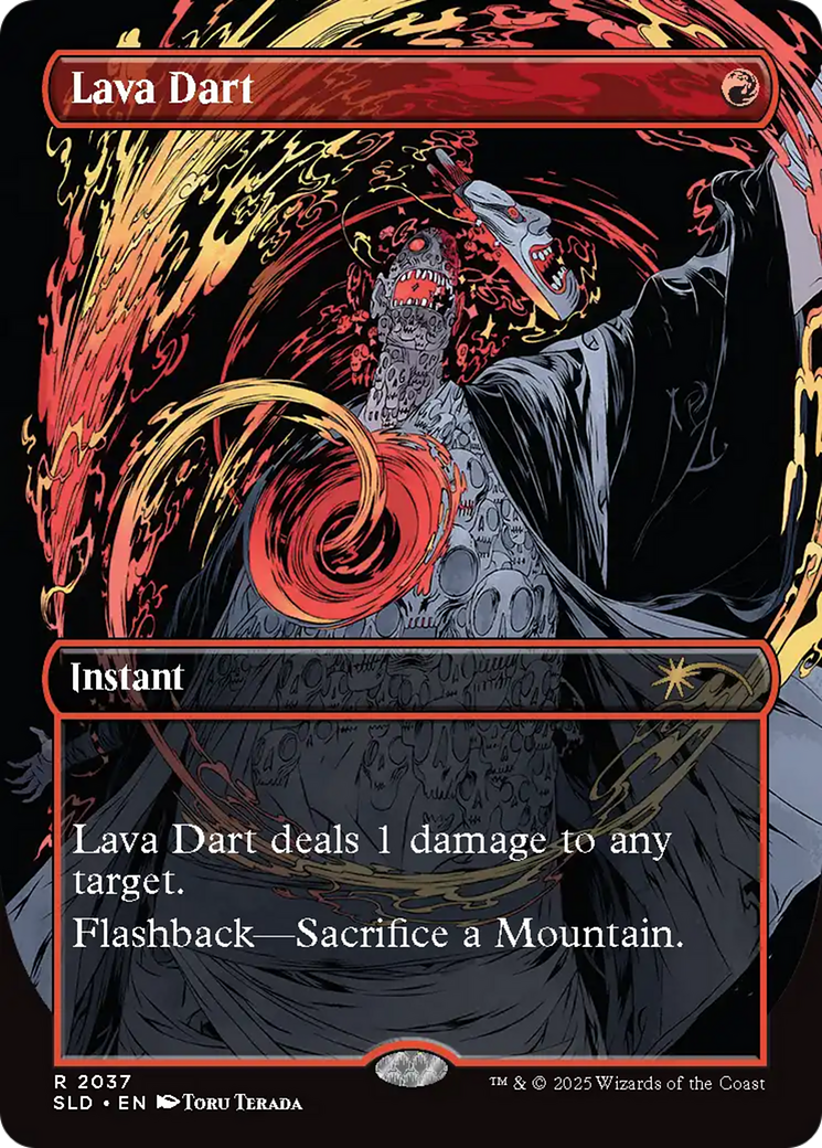 Lava Dart [SLD 2037]  (Borderless)
