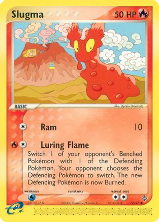 [PKM] Slugma (72/97) [EX: Dragon]